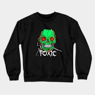 Toxic - Skull Crewneck Sweatshirt